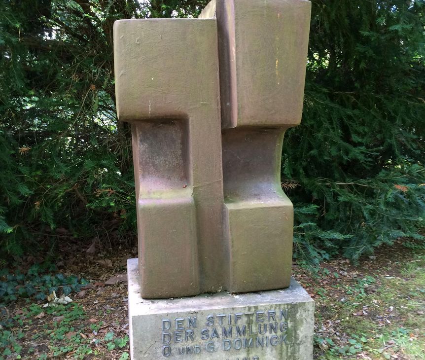 Sammlung Domnick, Eisenplastik „Paar“ von Karl-Heinz Türk, 1980