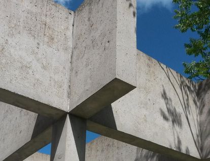 Sammlung Domnick, Detail Terrasse