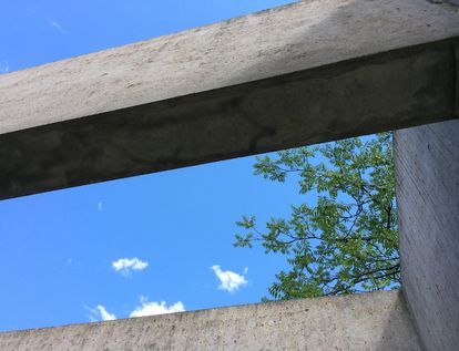 Sammlung Domnick, Detail südliche Pergola