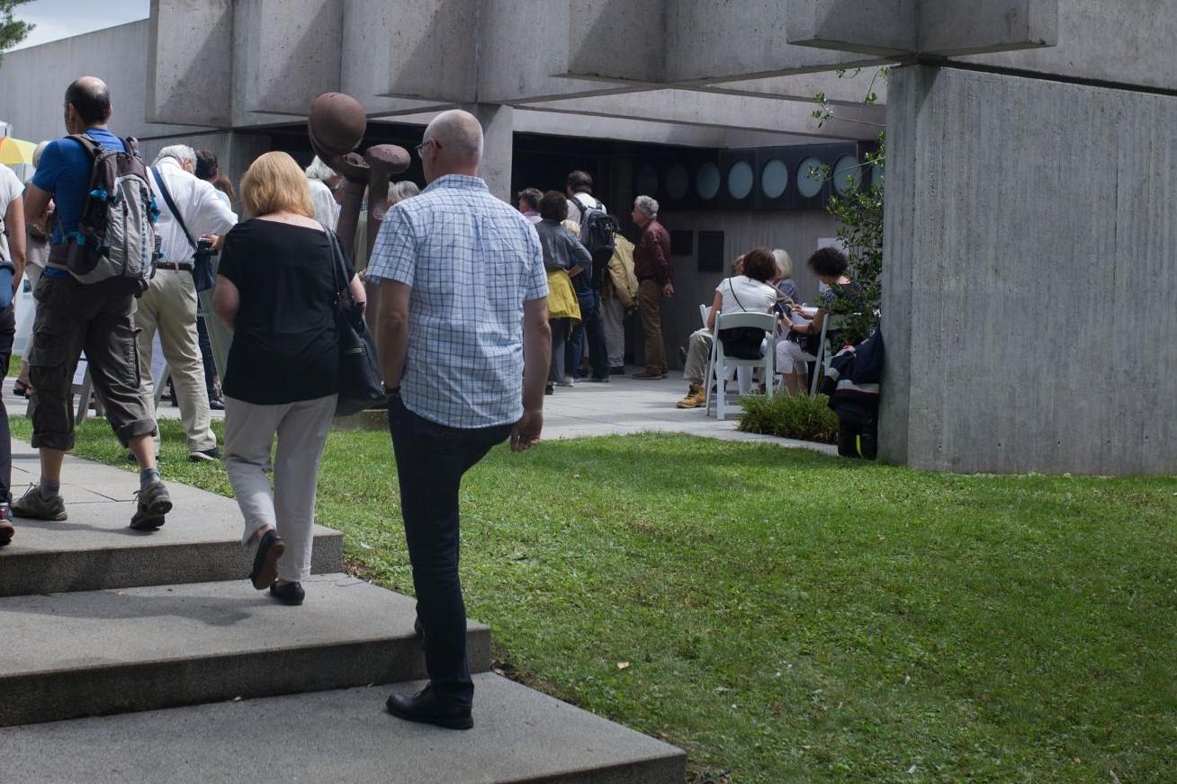 Sammlung Domnick, Besucher